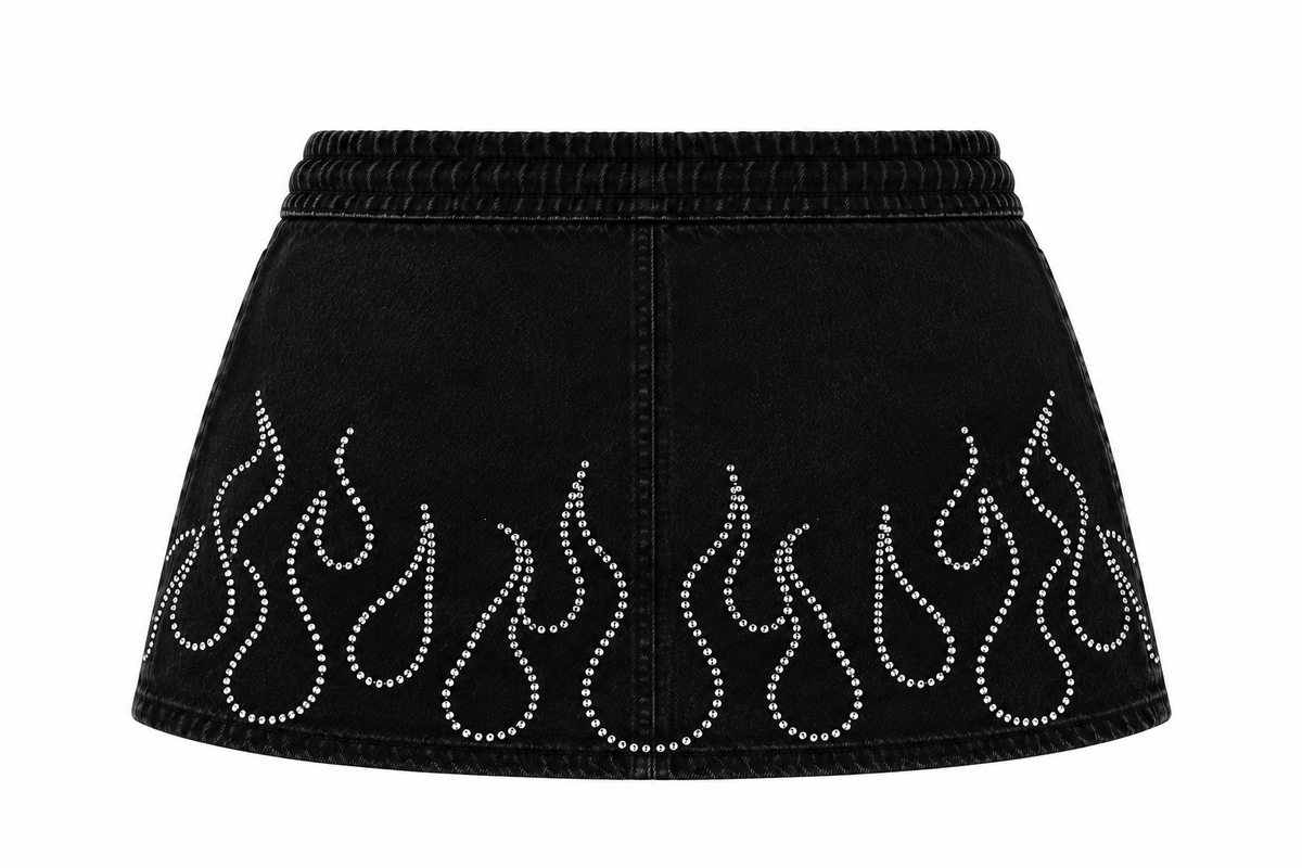 VB Flame Miniskirt