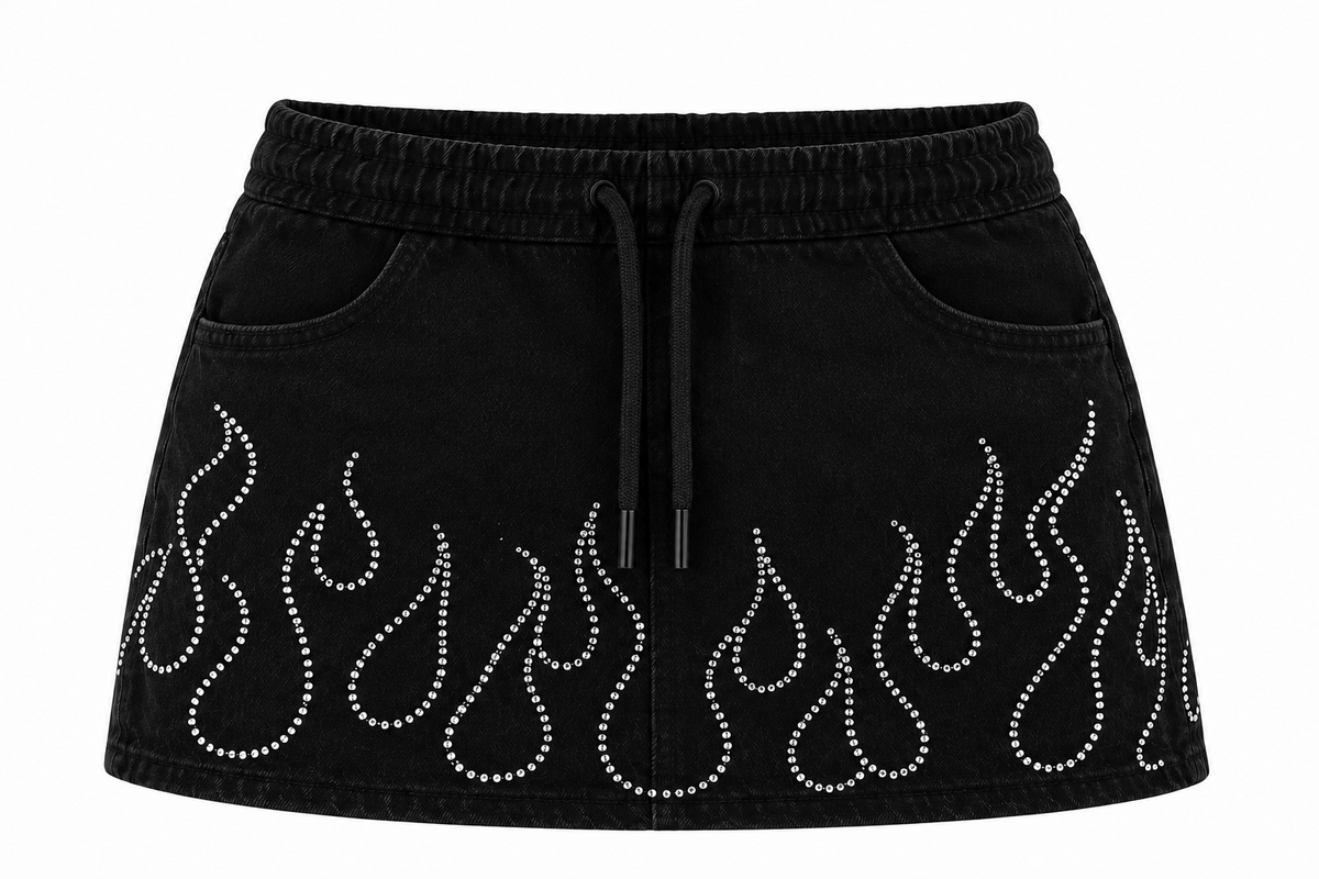 VB Flame Miniskirt